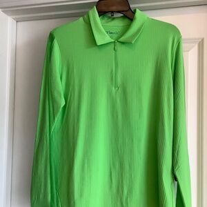 Ibkul Lime green top L